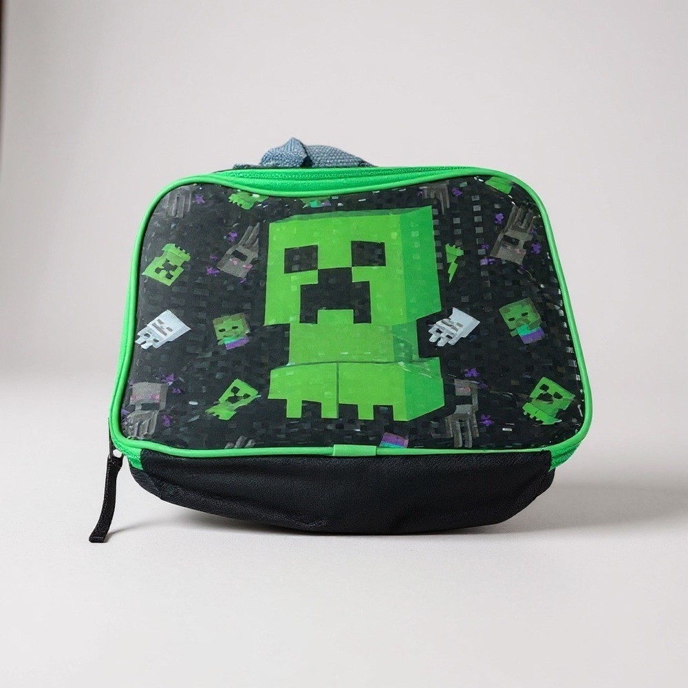 Minecraft Soft Insulated
Lunchbox Lunch Snack Bag
Green
